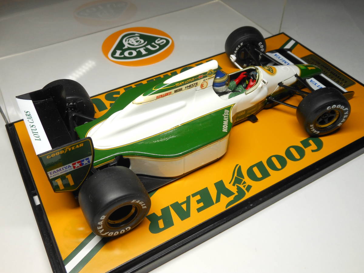  Tamiya 1/20 Lotus 102Bjado...No.11mika* -  memory... 1991( вне без коробки .* кейс царапина есть )