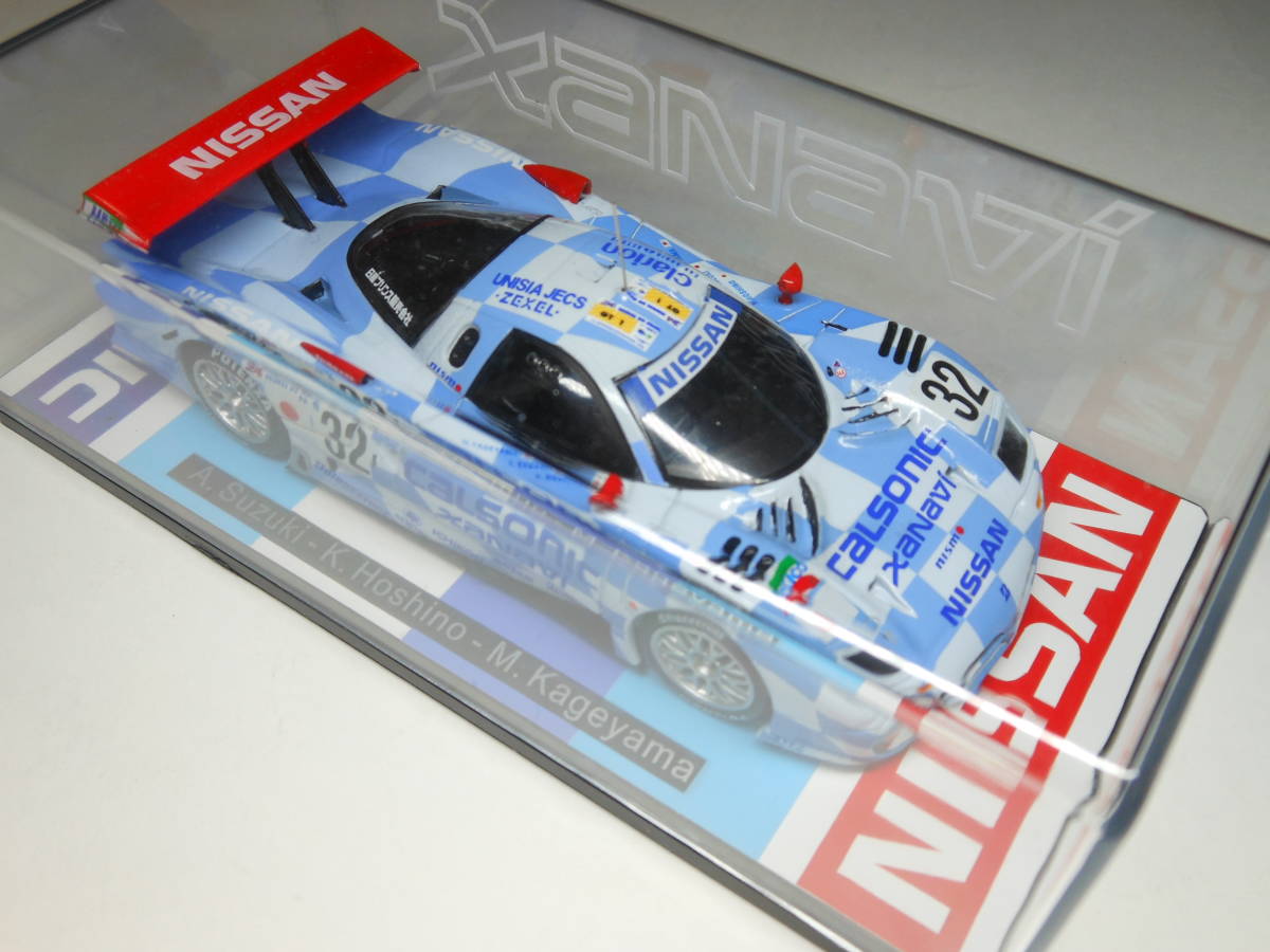 アシェット（スパーク）1/43 ニッサン R390 GT1…＃32 鈴木 亜久里／星野 一義／影山 正彦 … ル・マン 1998_画像6