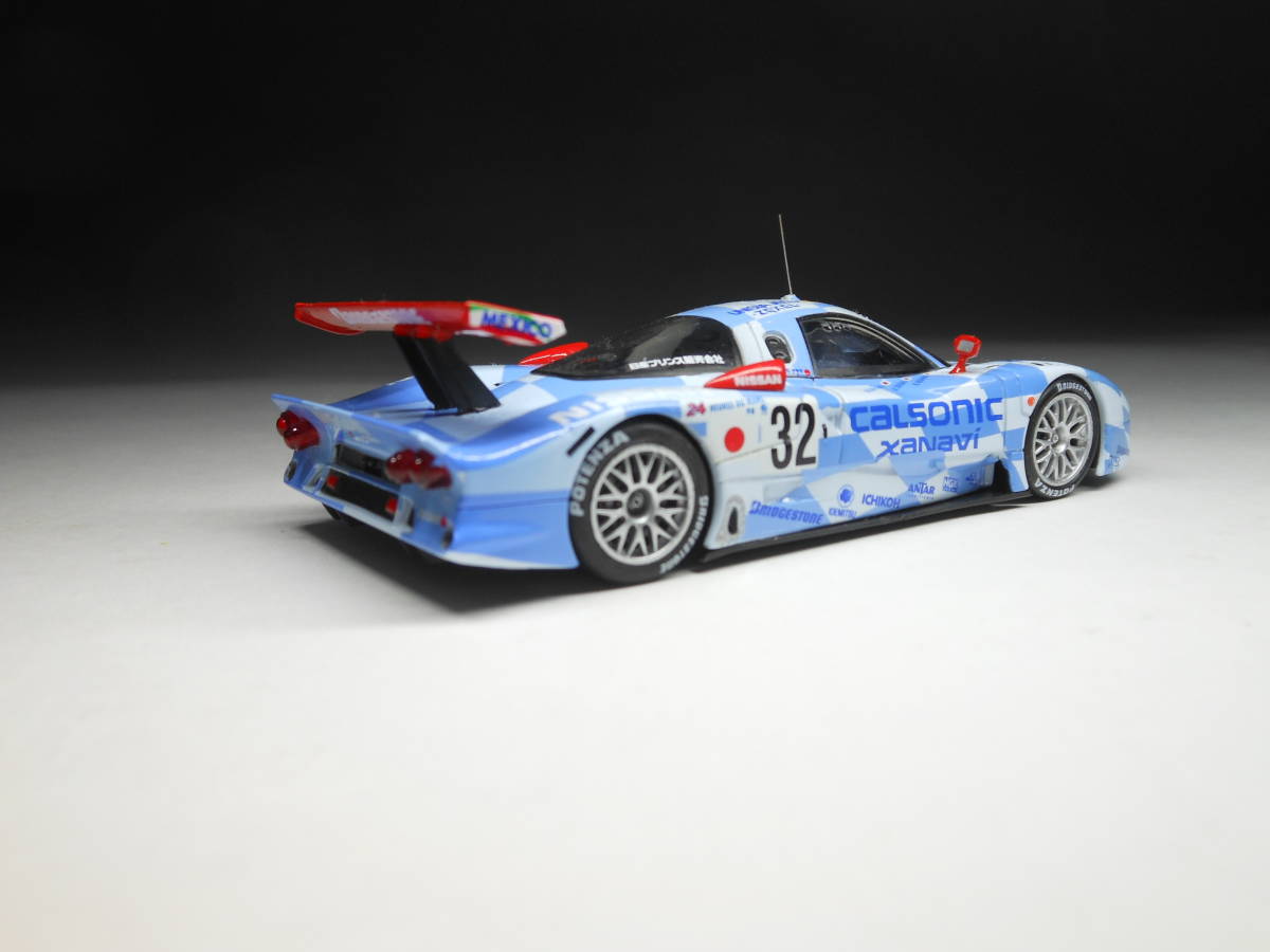 アシェット（スパーク）1/43 ニッサン R390 GT1…＃32 鈴木 亜久里／星野 一義／影山 正彦 … ル・マン 1998_画像4