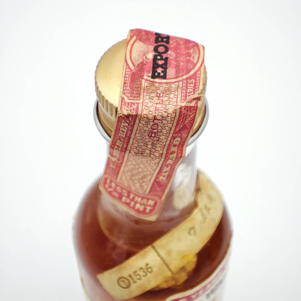 特級 HIRAM WALKER'S 5years old TEN HIGH STRAIGHT BOURBON WHISKEY　43度　48ml【ハイラムウォーカー テンハイ 5年】_画像8