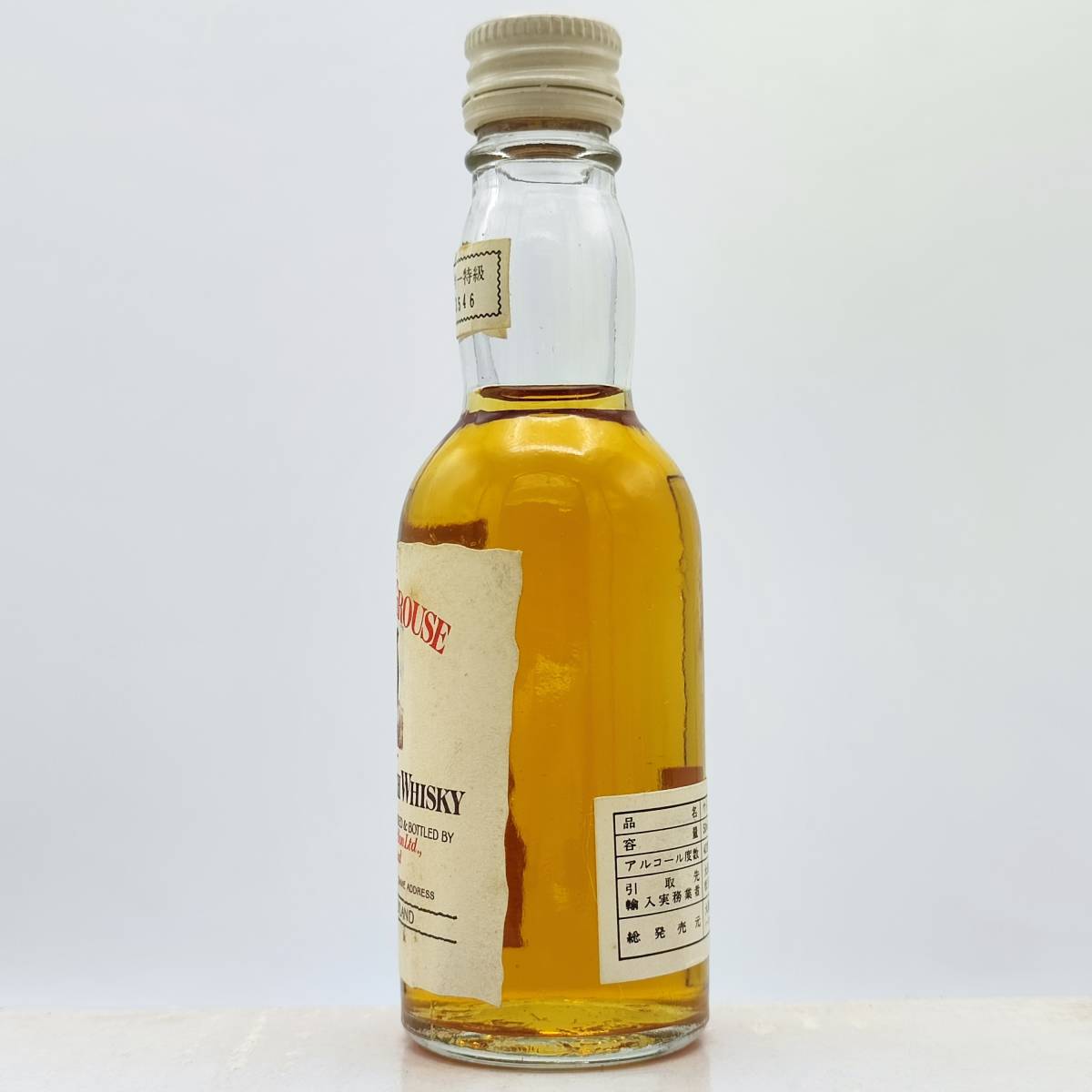 特級 THE FAMOUS GROUSE FINEST SCOTCH WHISKY　43度　50ml【ザ フェイマスグラウス ファイネスト スコッチ ウイスキー】_画像2