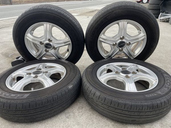 アルミホイール 　BALMINUM　13インチ　13×4.00B　ET45 145/80R13 75S　122101JO_画像1