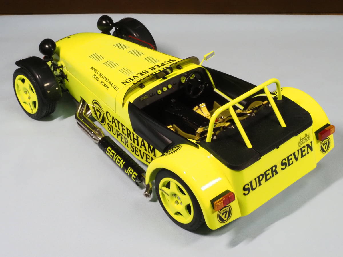 タミヤ TAMIYA ロータス ケータハム スパーセヴン CATERHAM SUPER SEVEN サイズ1/12_画像4