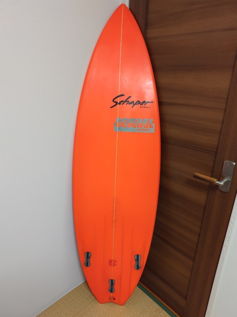 更に値下げ、超美品使用回数3回SCHAPER surfboard 59_画像2