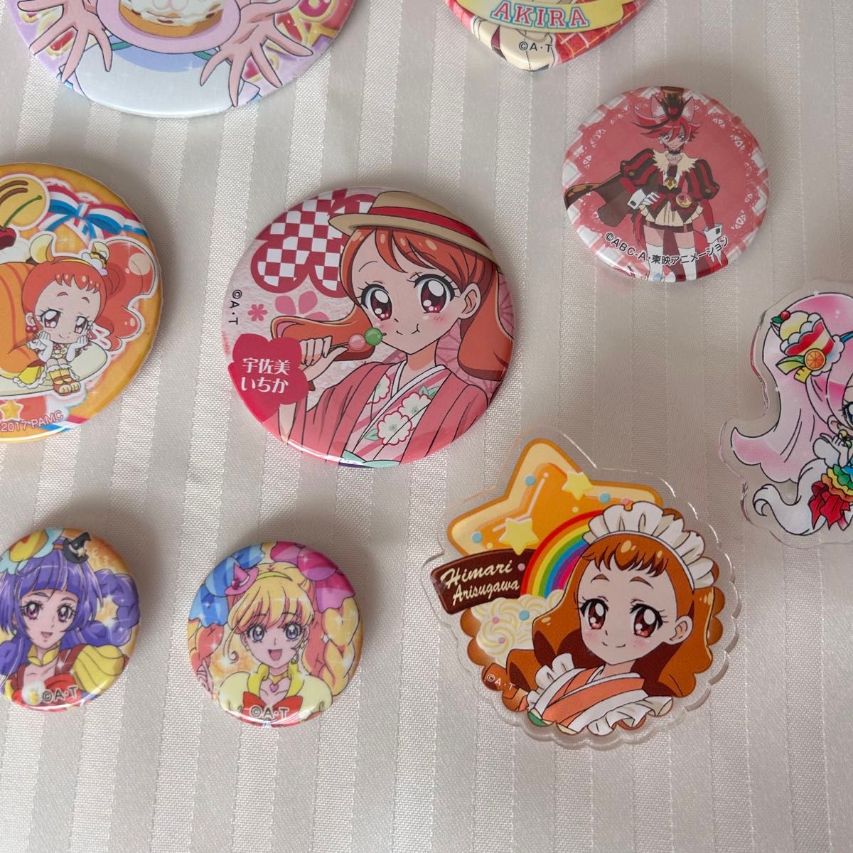 プリキュア 缶バッジ アクリルバッジ 13点 まとめ売り キュア プリキュア 缶バッジ アクリルバッジ 13点 まとめ売り キュア