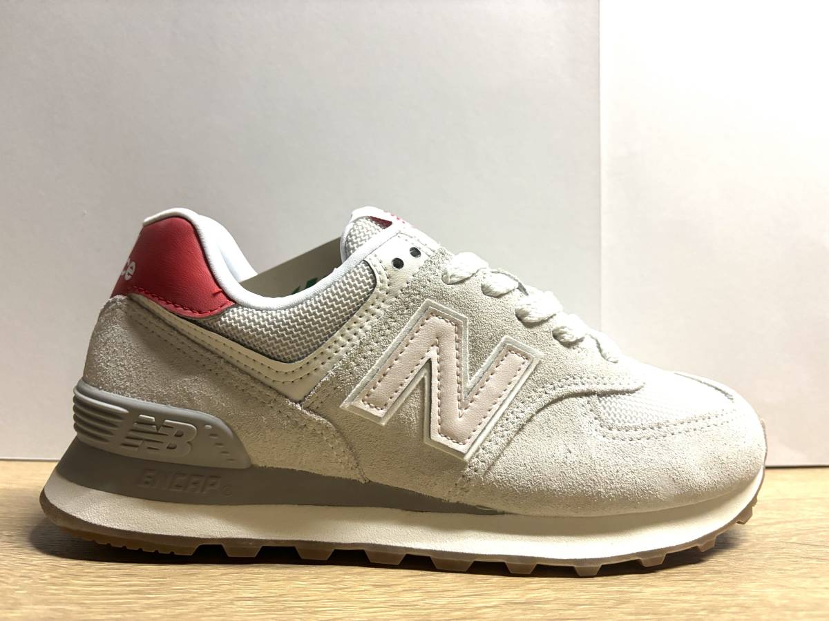 未使用 25.5cm ニューバランス WL574RC B ライトグレー new balance_画像1