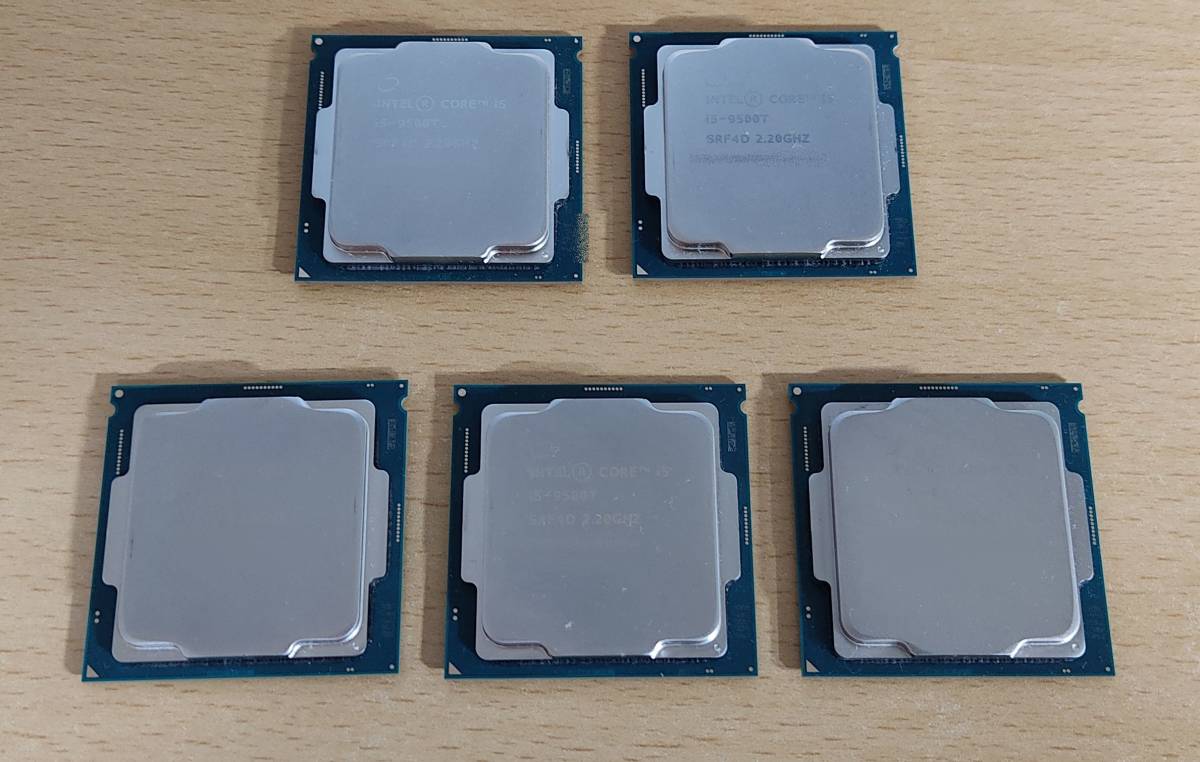 ■■ Intel Core i5-9500T 6C/6T/2.2-3.7GHz/9M/35W ■ ５個セット ■ 送料込 ■■_画像1