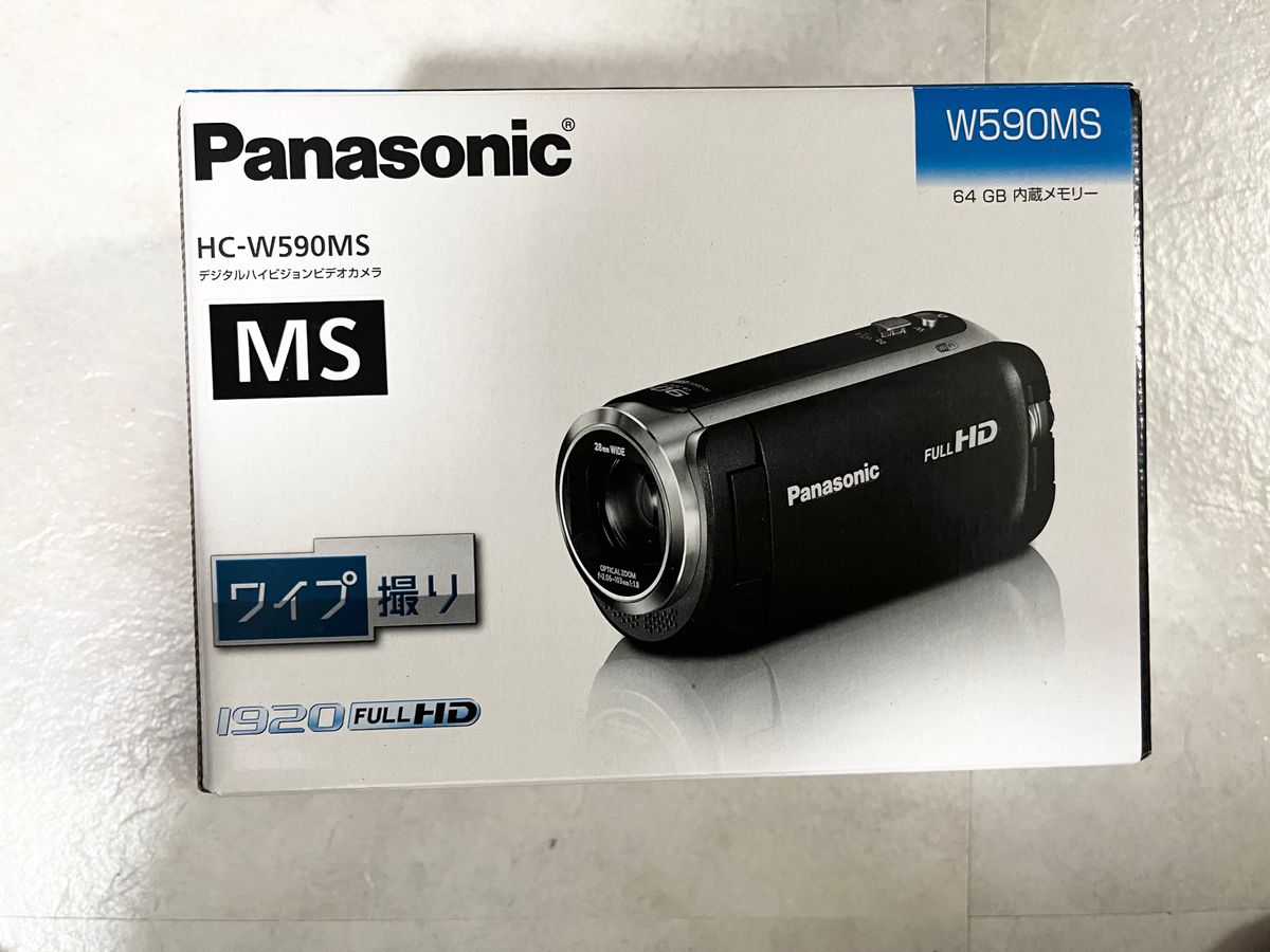 新品・未使用】Panasonic デジタルハイビジョン ビデオカメラ HC