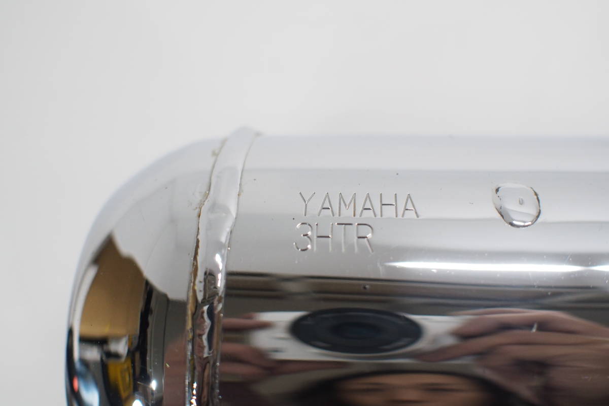 YAMAHA ヤマハ 純正マフラー サイレンサー SR400 FI RH03J 3HTR 231205DA0010_画像6