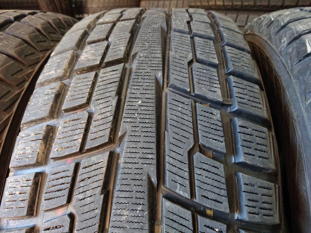 札幌 引き取り可 285/60R18 4本 YOKOHAMA GEOLANDAR i/T-S 格安溝あり 冬タイヤ中古 ランクルプラドレクサスLX など IK-227_画像4