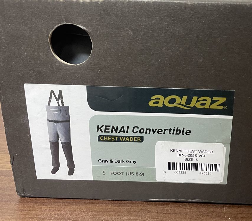 AQUAZ KENAI Convertible waders アクアズ　キーナイ　コンバーチブル　ウェーダー US-S　シムス ストッキングフット ウェーダー simms_画像4