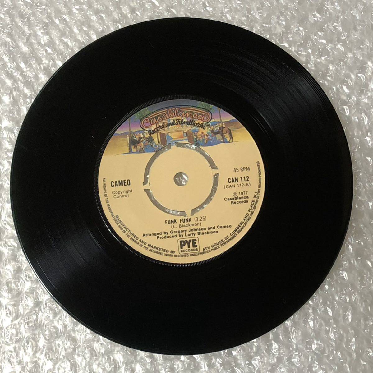 Cameo / Funk Funk UK Orig 7' Singleの画像2