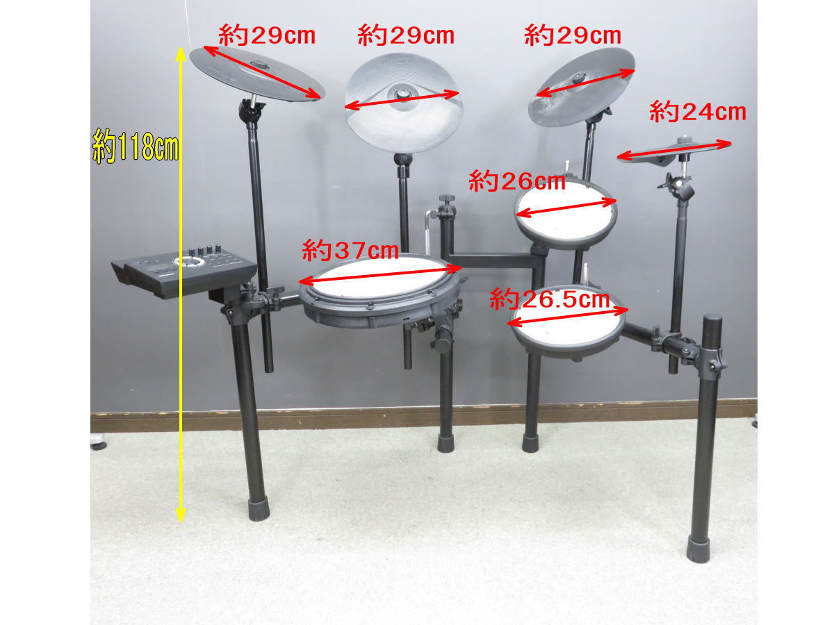 ■Roland/ローランド■ドラムセット■TD-17■V-Drums■現状■_画像3