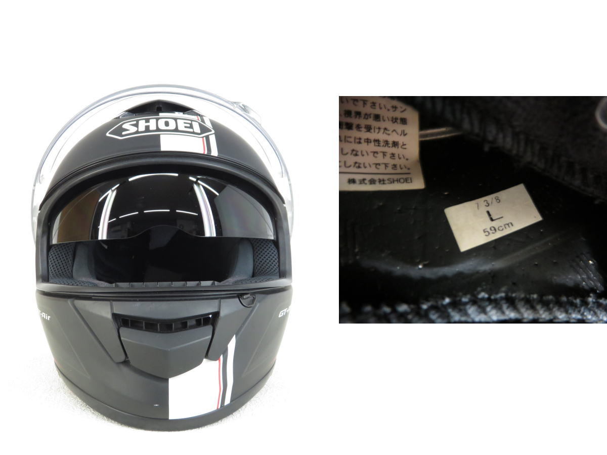 ■SHOEI/ショーエイ■ヘルメット■GT-Air■フルフェイス■L■_画像9