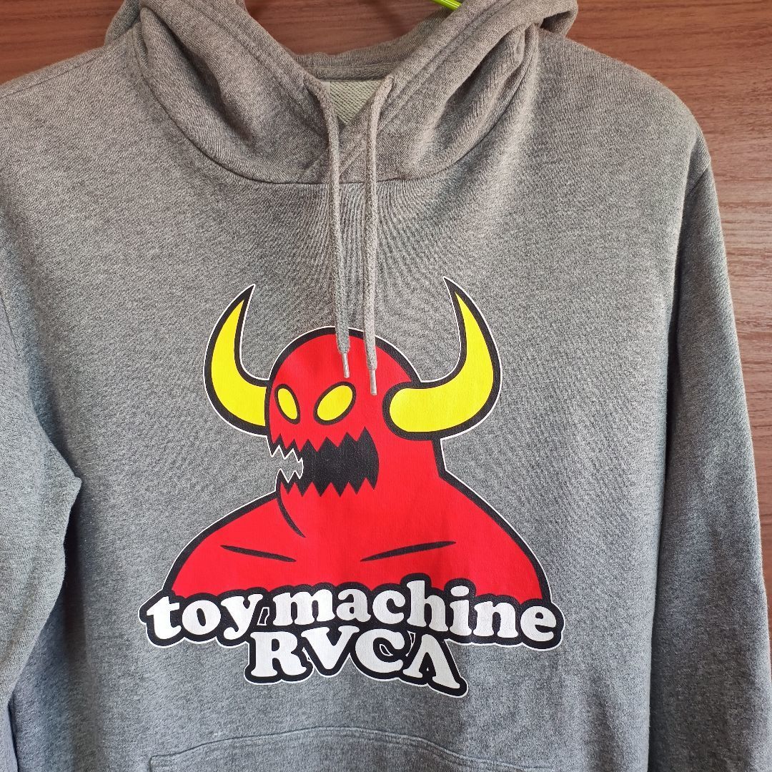 RVCA ルーカ toy machine トイマシーン パーカー_画像2