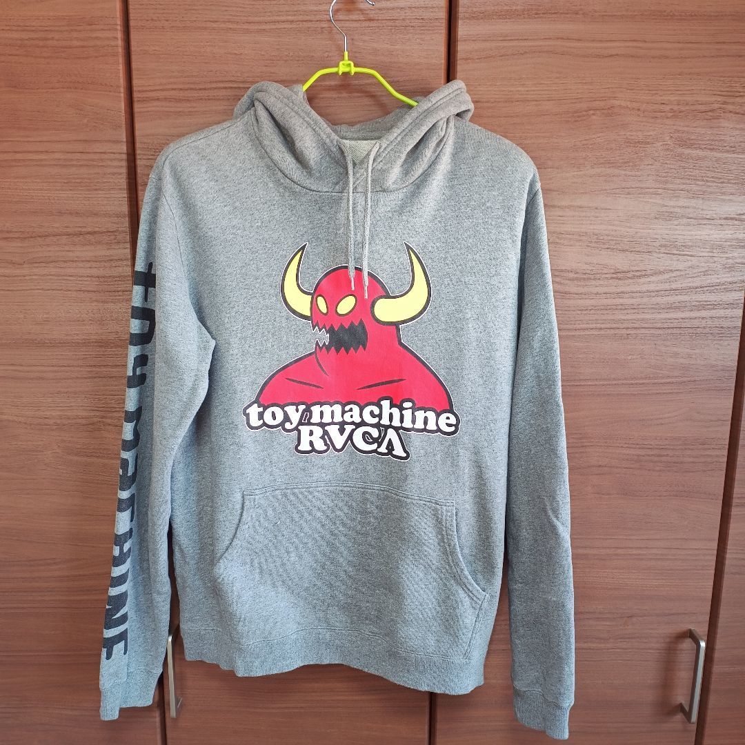 RVCA ルーカ toy machine トイマシーン パーカー_画像1