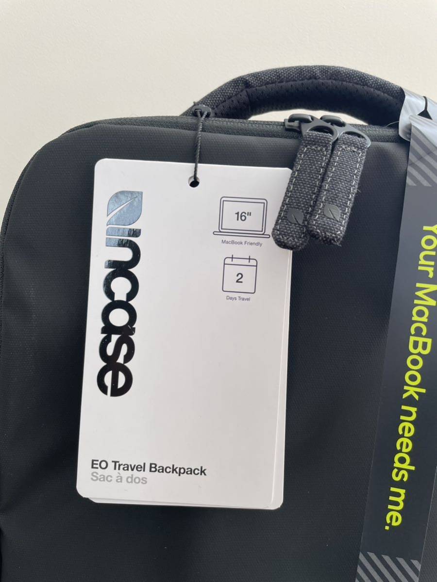Incase EO Travel Backpack 新品未使用　黒¥34,650 公式完売品　人気トラベルバッグインケース _画像8