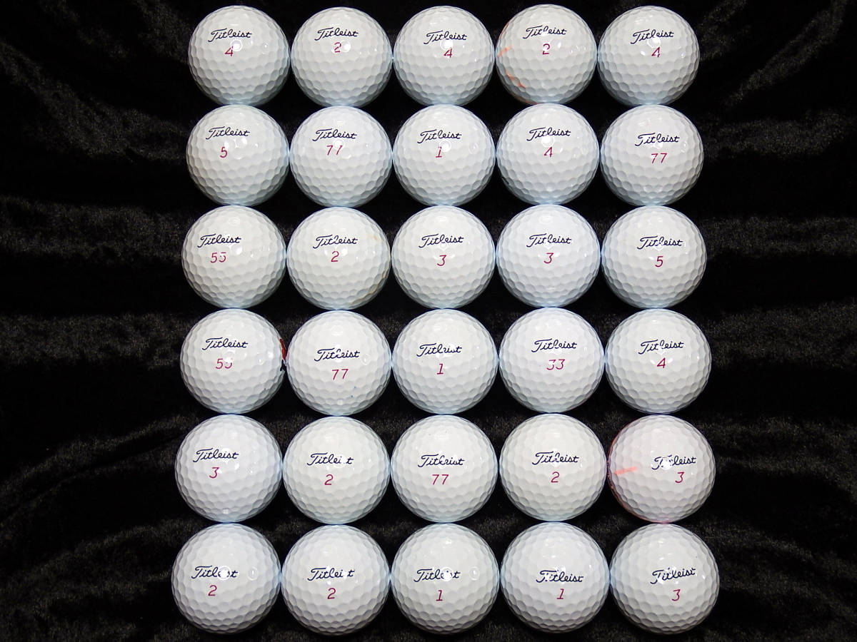 ★極美品★　タイトリスト　PRO V1X　30球セット　★　ロストボール　Titleist　プロ　　V1x　プロブイワンエックス _画像2