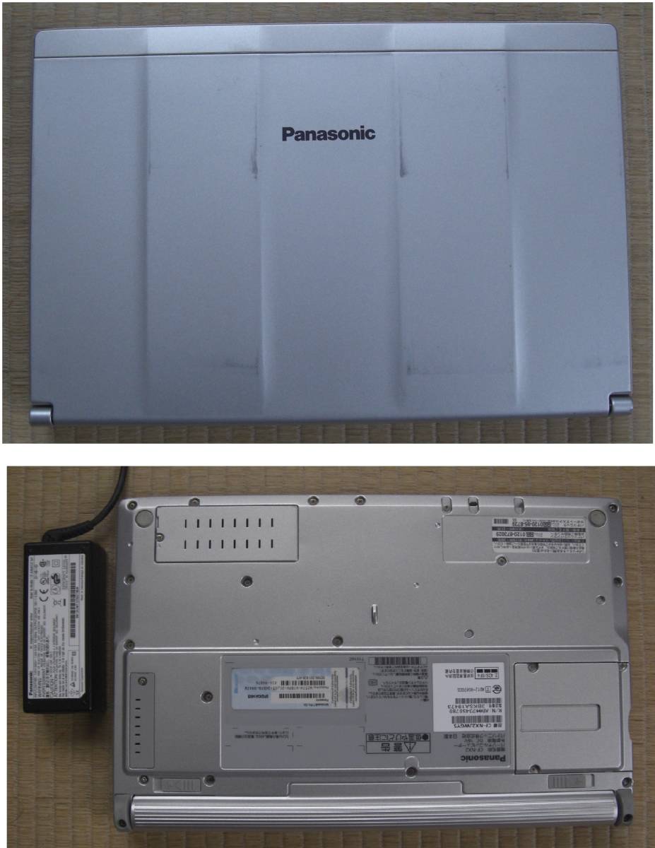 Panasonic12インチ薄型軽量/WIN10-64bit,office2021共に認証済/3世代Core-i5/WI-FI搭載/液晶細密鮮明/動画&音楽ダビング,DVD作成ソフト付き_画像2