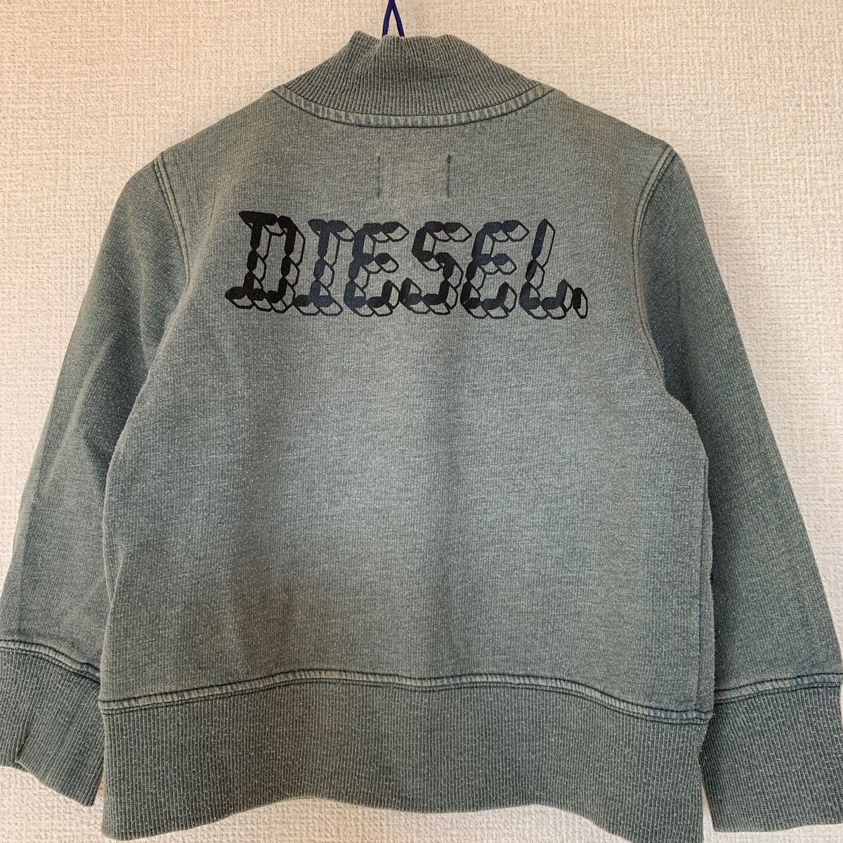 ディーゼル DIESEL、トレーナー、ジップアップ、前開き、サイズ3（タグ表記）