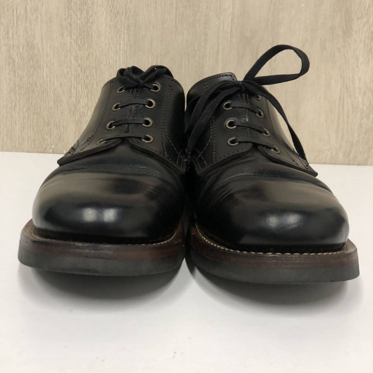 箱付き★【Argo】アルゴ★ドレスシューズ OXFORD 革靴 レザー Vibram ビブラムソール 12_画像2