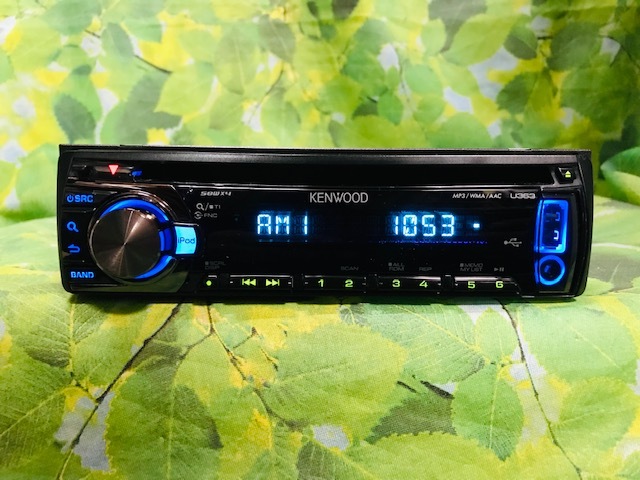 KENWOOD ケンウッド U363 D CDプレーヤー iPod/USB対応 卓上テスト済み♪ピックアップレンズクリーニング済 綺麗♪全国送料無料♪_画像3