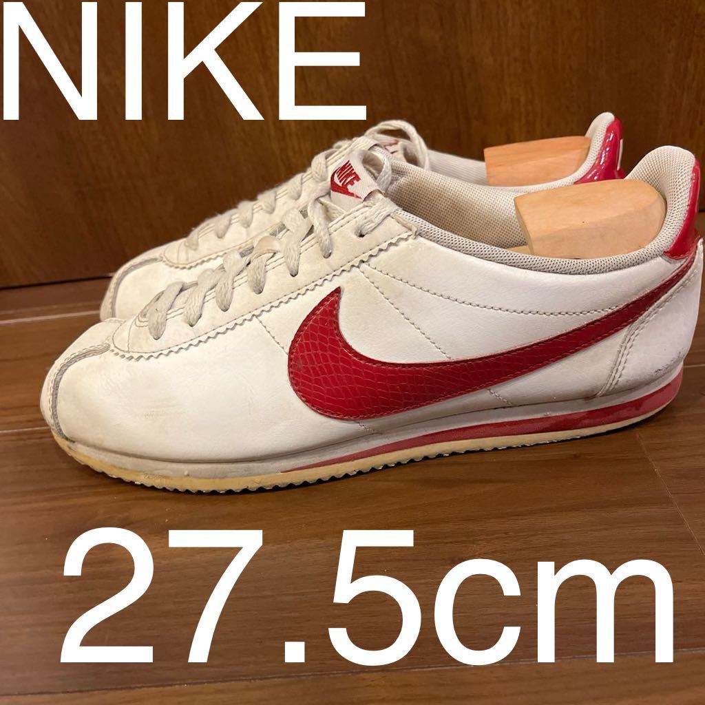 NIKE LEATHER CORTEZ CLASSIC 27.5cm 807471-108 ナイキ　レザーコルテッツ　ホワイト 藤原ヒロシダンク　ジョーダン_画像1