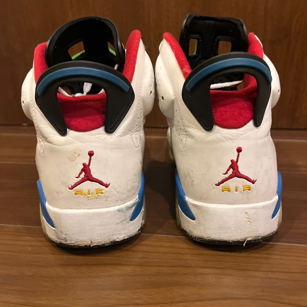 難あり！NIKE AIR JORDAN 6/ナイキエアジョーダン6「北京オリンピック限定」高級上質バッシュ 28.5cm 325387-161 エアジョーダン 6_画像3