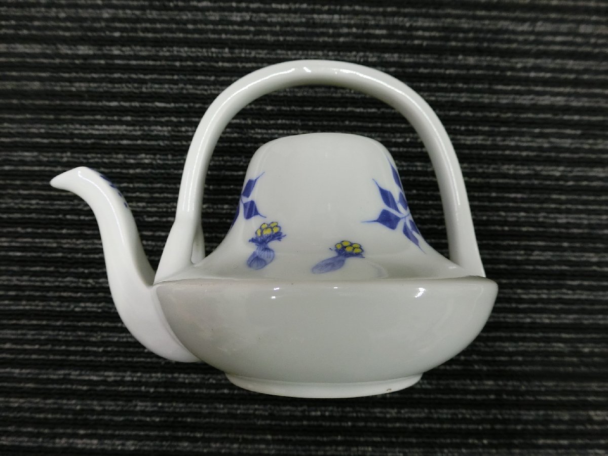 中古 急須 ティーポット 茶器 酒器 汚れ ヒビ有 管理No.40074_画像5