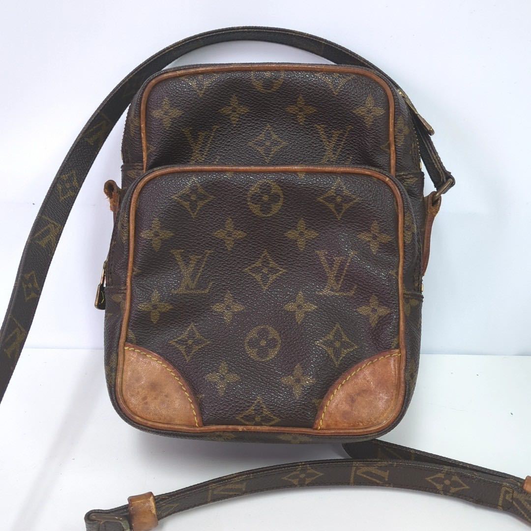 ジャンク LOUISVUITTON ルイヴィトン モノグラム アマゾン ショルダーバッグ H1215_画像1