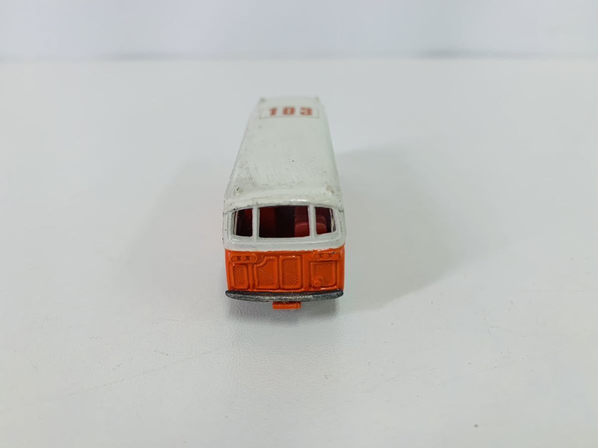 【コレクター放出品】トミカ tomica No.41 MITSUBISHI FUSO BUS 1974 エアポートバス ミニカー 当時物 日本製　112_画像4