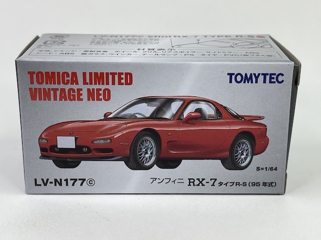 LV-Ｎ177c アンフィニRX-7 タイプR-S 95年式(赤) トミカリミテッドヴィンテージ NEO_画像1