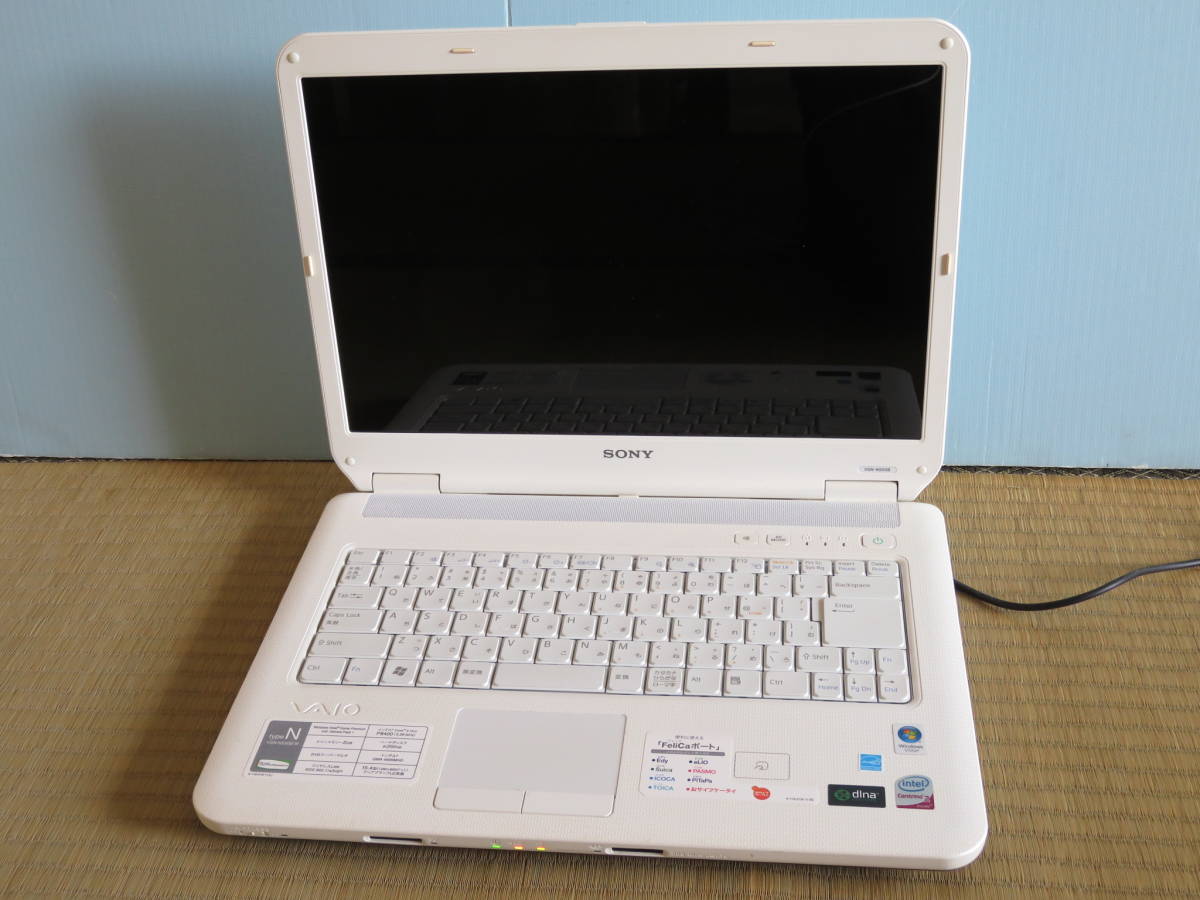 ジャンク扱い】SONY Windows Vista ノートパソコン VAIO VGN ジャンク扱い】SONY Windows Vista ノートパソコン VAIO VGN