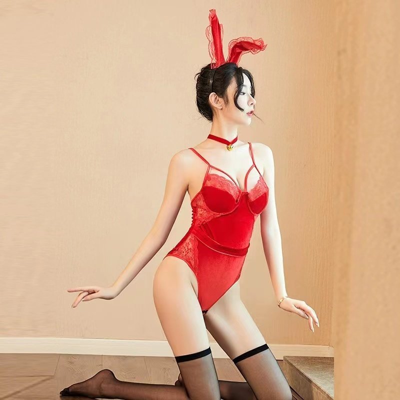 LRM035* new goods pretty s Beth Bevel bed bunny girl 5 point set wire entering Leotard Ran Jerry contest underwear cosplay 