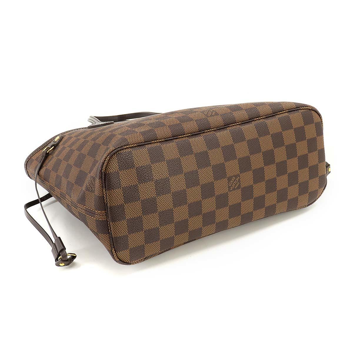 未使用 展示品 ルイ ヴィトン LOUIS VUITTON ダミエ ネヴァーフル PM トート バッグ ブラウン N41359 Monogram Neverfull PM 90217076_画像4