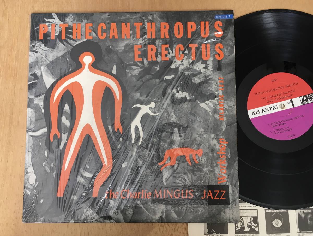1966年 US赤紫 MONO Charlie Mingus Jazz Workshop / Pithecanthropus Erectus / 直立猿人 Jackie Mclean Mal Waldron_画像1