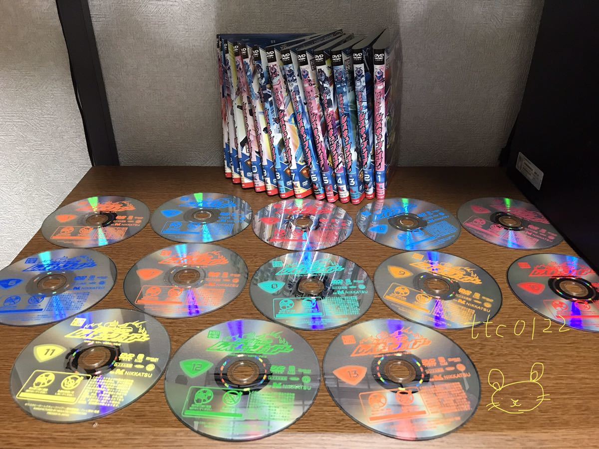 中古品 レンタル落ち DVD トミカヒーロー レスキューファイアー 全13巻セット