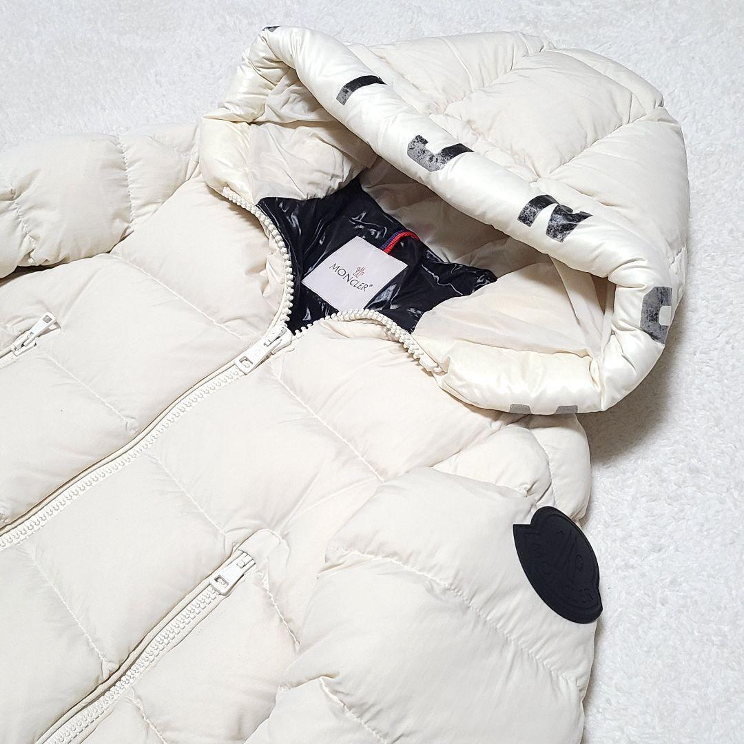 1円～ 美品 MONCLER モンクレール 19AW DUBOIS デュボア ダウンジャケット サイズ0 ビッグロゴ ラバー ワッペン付き_画像2