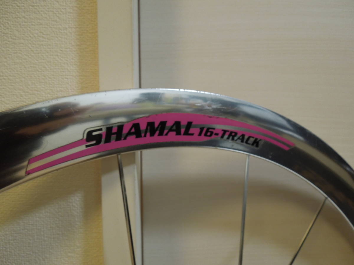 campagnolo　カンパニョーロ　SHAMAL　TRACK　トラック　ロード　ビンテージ　ピスト　競輪　レア　チューブラー　700C　シャマル