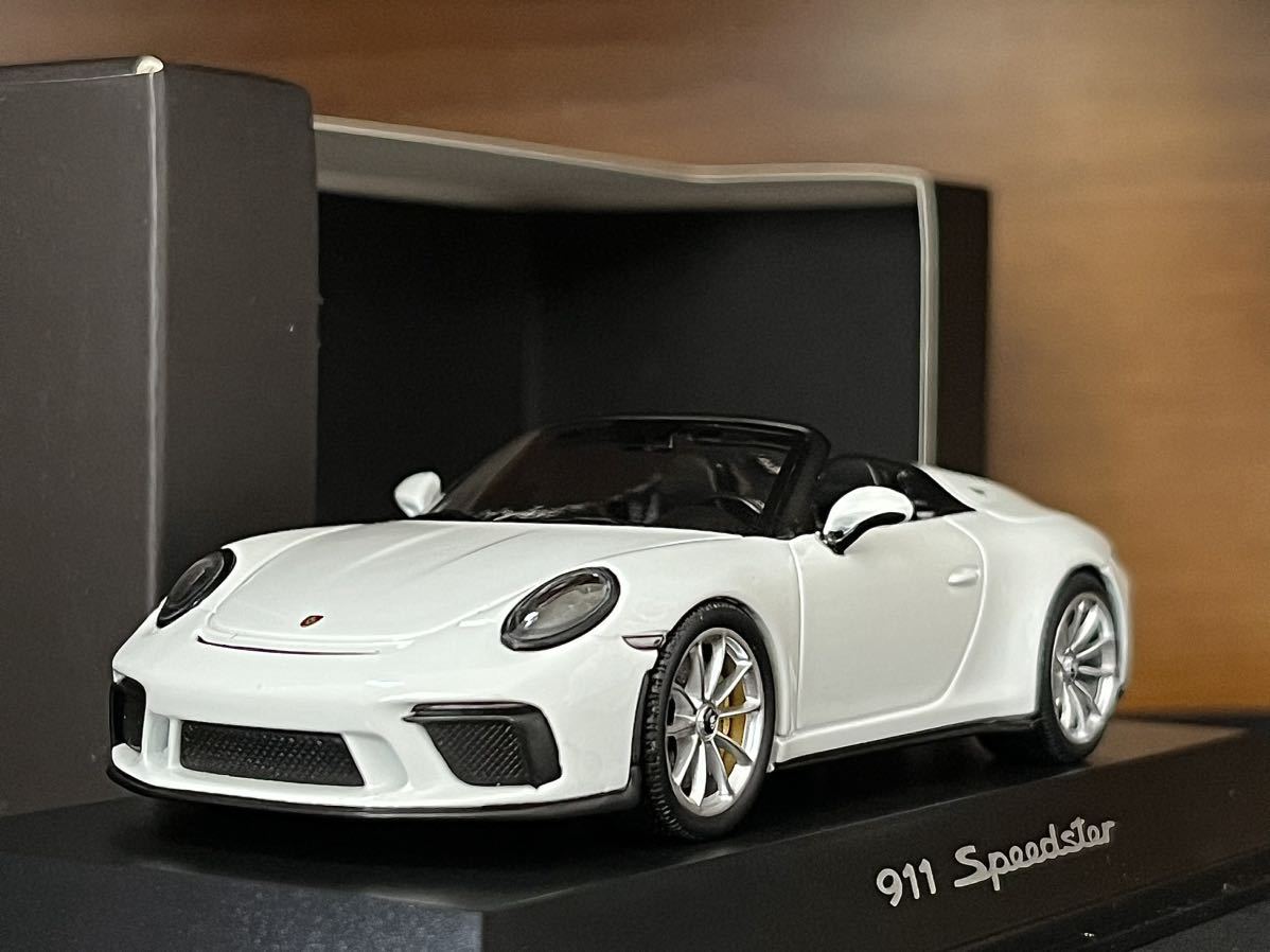 1/43 特注 スパーク ポルシェ 911(991.2) スピードスター ホワイト 1:43 Spark Porsche 911(991.2) Speedster 2019 white_画像1