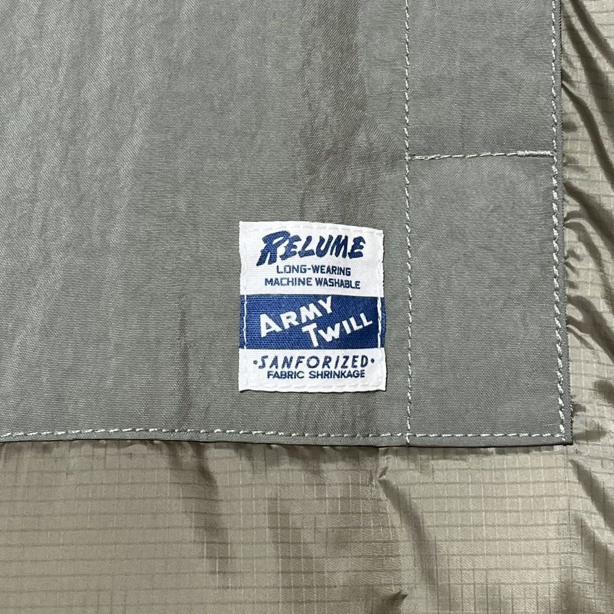 極美品 ARMY TWILL × JOURNAL STANDARD relume 別注 LEVEL7 モンスターパーカー M アーミーツイル レベル7 カーキ ジャケット ECWCS 米軍_画像4