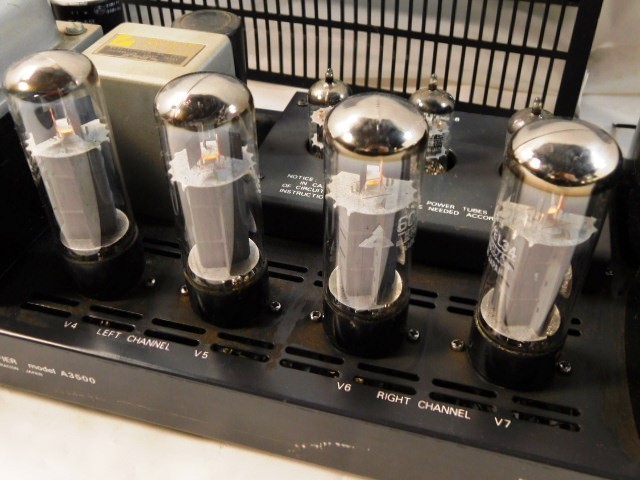 Y814★LUX KIT /A3500/パワーアンプ/真空管アンプ/STEREOPHONIC POWER AMPLIFIER/ラックスキット/ラックスマン/送料1200円～_画像6