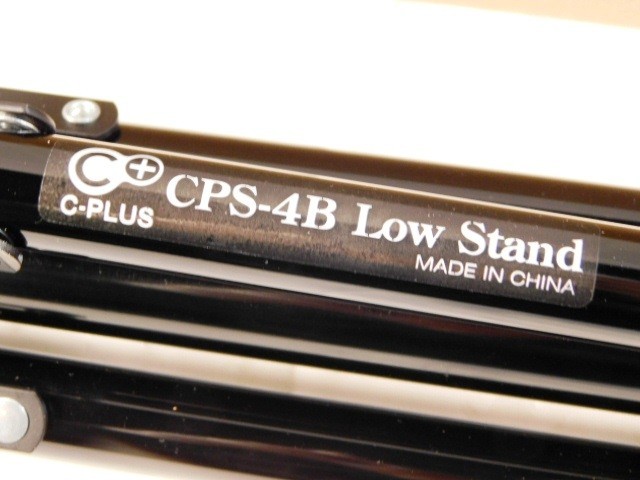 m859★美品★三脚/ C-PLUS /CPS−4B /Low Stand/ロースタンド★送料730円〜_画像3