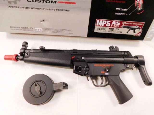 A181★TOKYOMARUI/競技専用エアソフトガン/HIGH CYCLE CUSTOM/MP5A5HC/電動エアーガン★送料960円〜_画像4