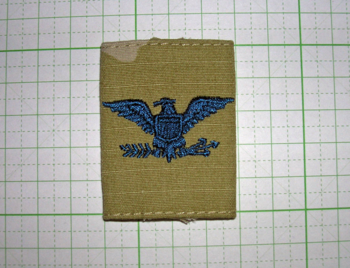 特価SALE！U.S.Space Force(米宇宙軍) Rank- Colonel -(Gortex OCP jacket tab) 大佐階級章タブ(Vanguard) 在庫限り_画像1