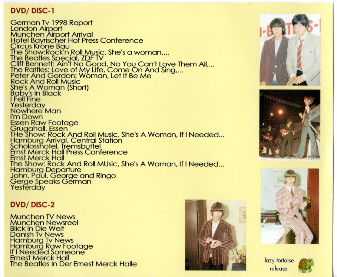 2CD&2DVD【Germany 1966 (2007年製)】Beatles ビートルズ_画像5
