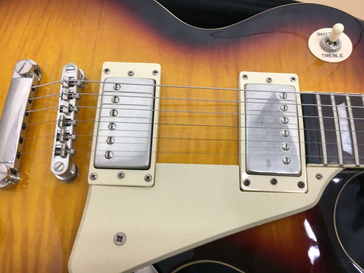 N092[16]123(エレキギター) ジャンク Epiphone/エピフォン レスポール Ultra-Ⅲ ウルトラ３/ソフトケース付属 12/14S出品_画像5