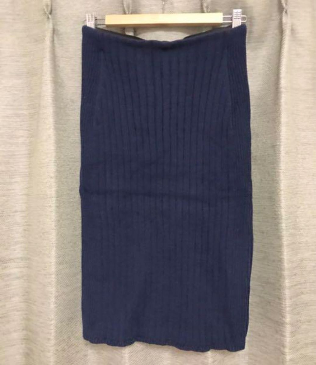 【お買い得！】プラステ　セットアップ　セーター×ニットスカート　ネイビー　S  ノーリーズ　 アーバンリサーチ　ビームス