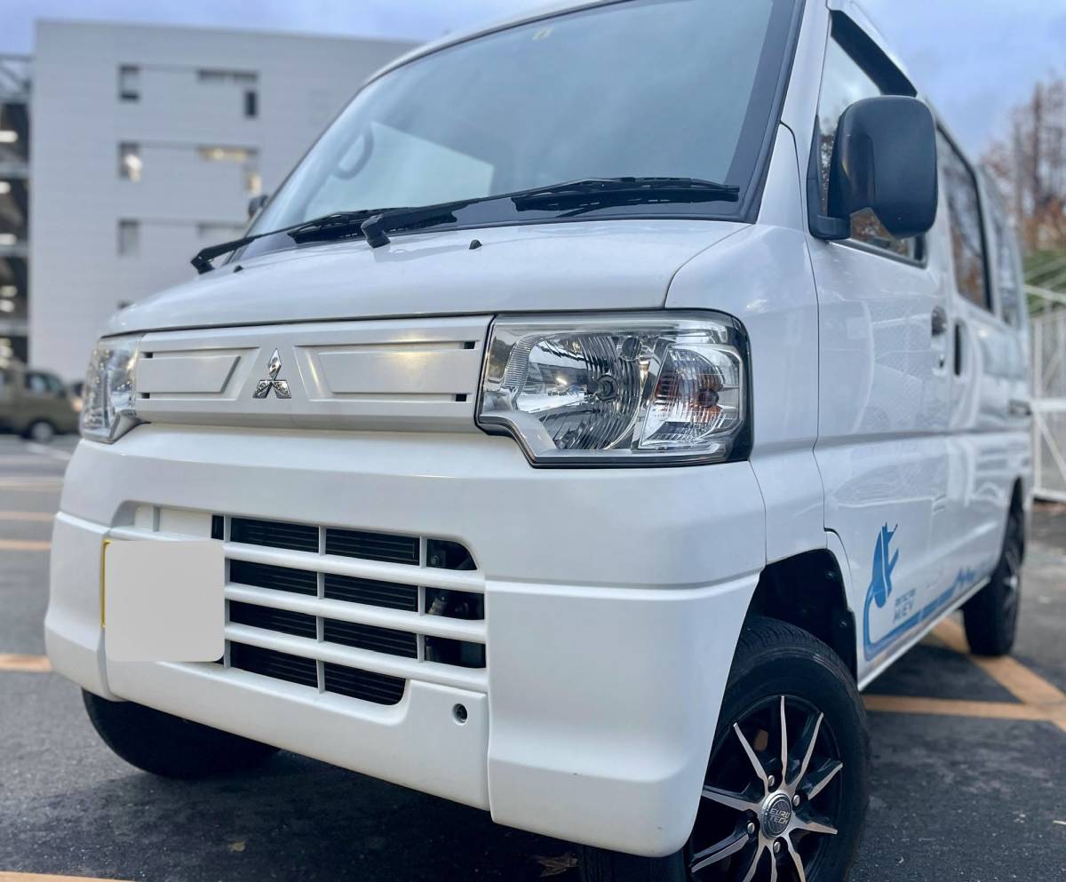 【1円 車検付】ミニキャブミーブ CD 10.5kWh 安心の東芝scib電池　2シーター 禁煙　EV　電気自動車 バン 自家用、商用　急速充電対応_東芝製バッテリー　レアな１０．５