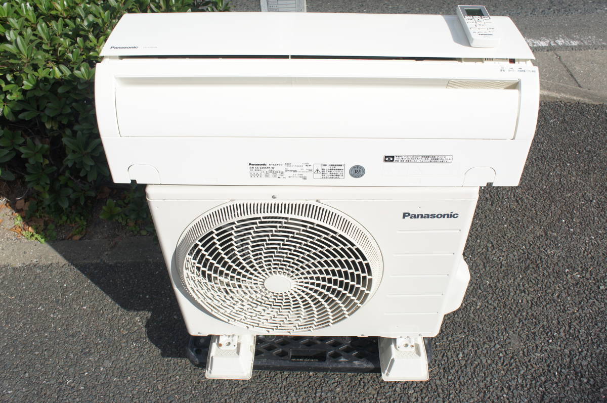 44■パナソニック Panasonic CS-225CFR-W　2016年製 （6畳・100V対応）
